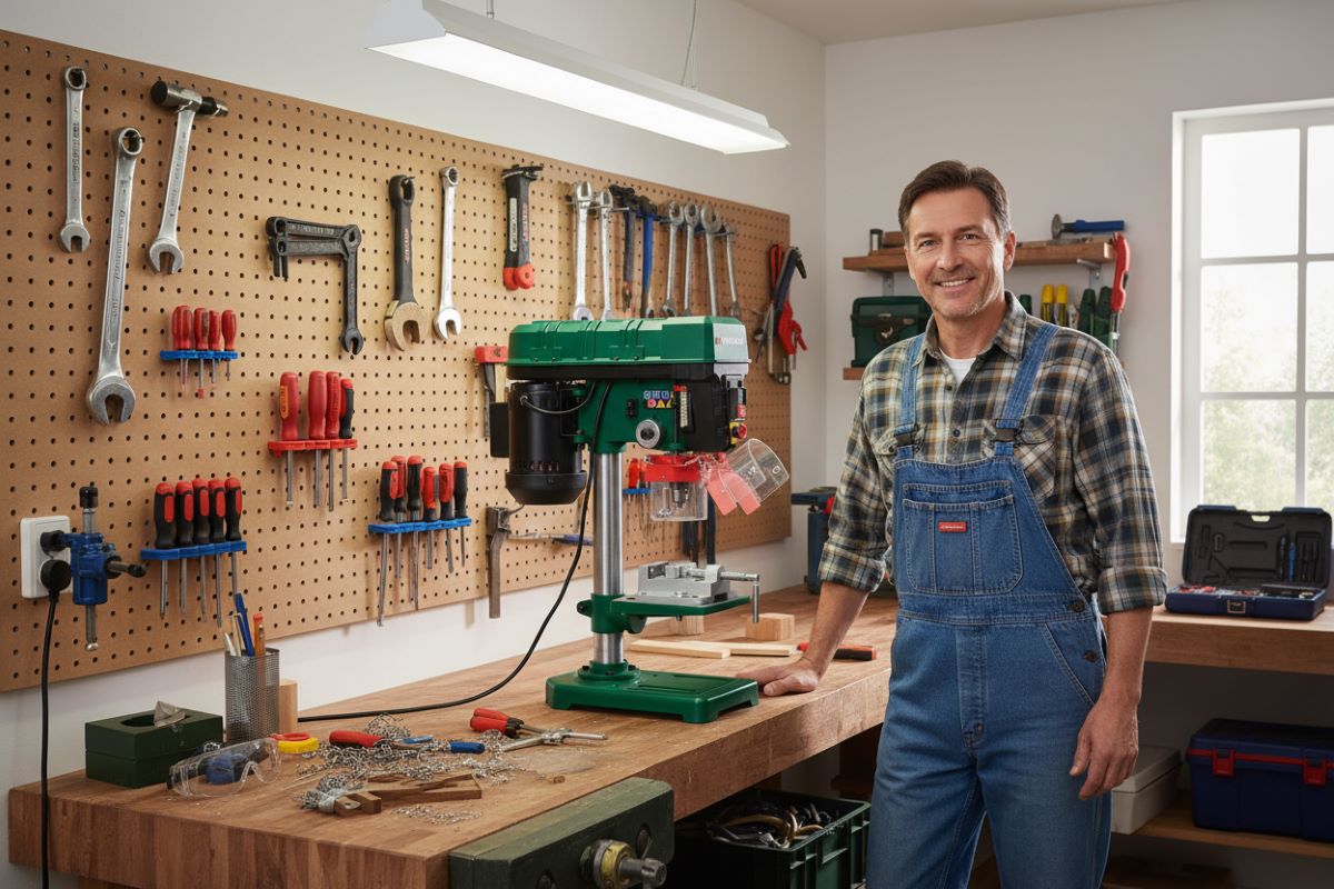 Parkside Stolní vrtačka PTBM 400 D1 (1) 5